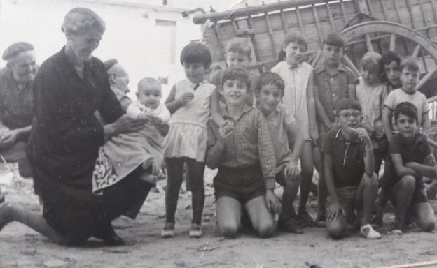 Niños de Santo Domingo en 1963