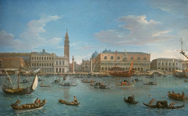 Contador de cuadros venecianos