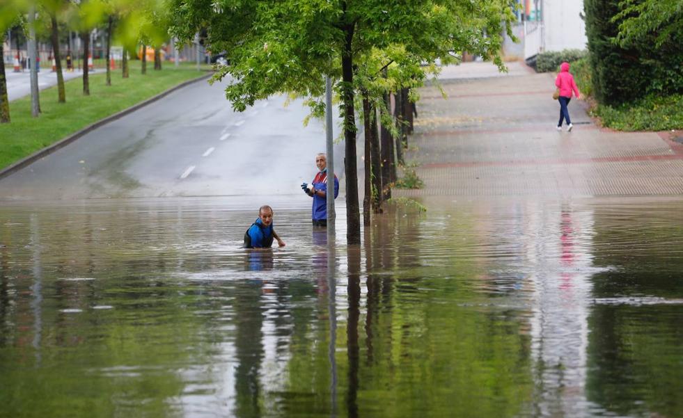 Se acaba la sequía: más lluvia este miércoles que en todo julio y agosto