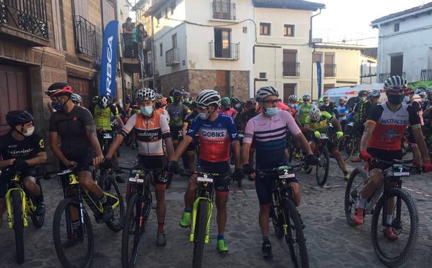 Nieva rinde homenaje al BTT riojano en el Alto Iregua