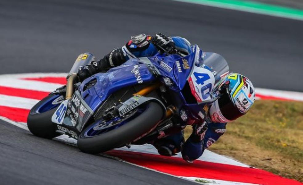 Orradre suma sus primeros puntos en su estreno en la Supersport en Magny Cours