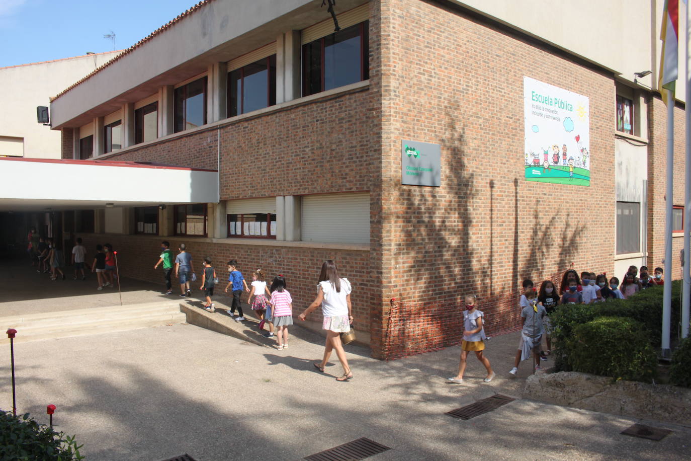 Inaguración en Alfaro del curso escolar en el CEIP Obispo Ezequiel Moreno