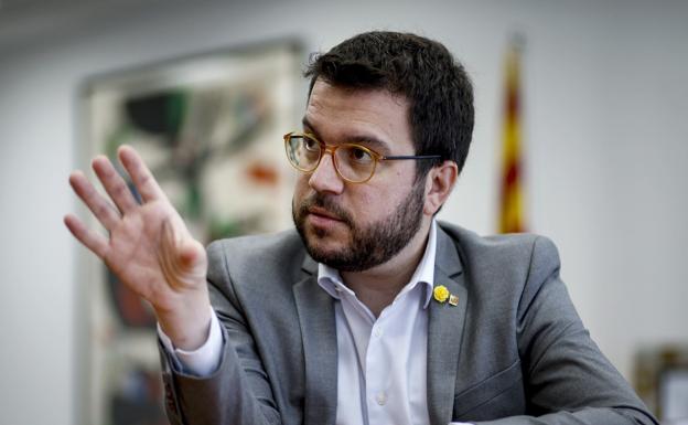 Aragonès sale al rescate de la Diada acudir a la manifestación independentista