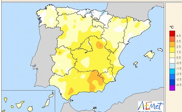 Agosto, récord de calor pero solo el sexto más cálido del siglo