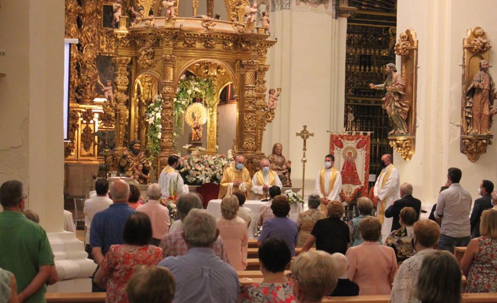 Devoción a la patrona en Alfaro con limitaciones y sin Aurora