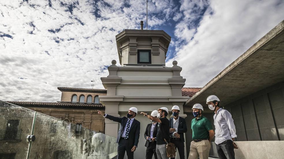 Visita a las obras del hotel Aurea Palacio de Correos que abrirá en otoño