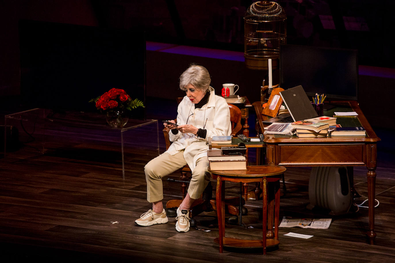 El adiós al teatro de Concha Velasco, en imágenes