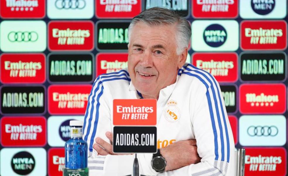 Ancelotti: «El Sheriff lo está haciendo bien. Máxima concentración»