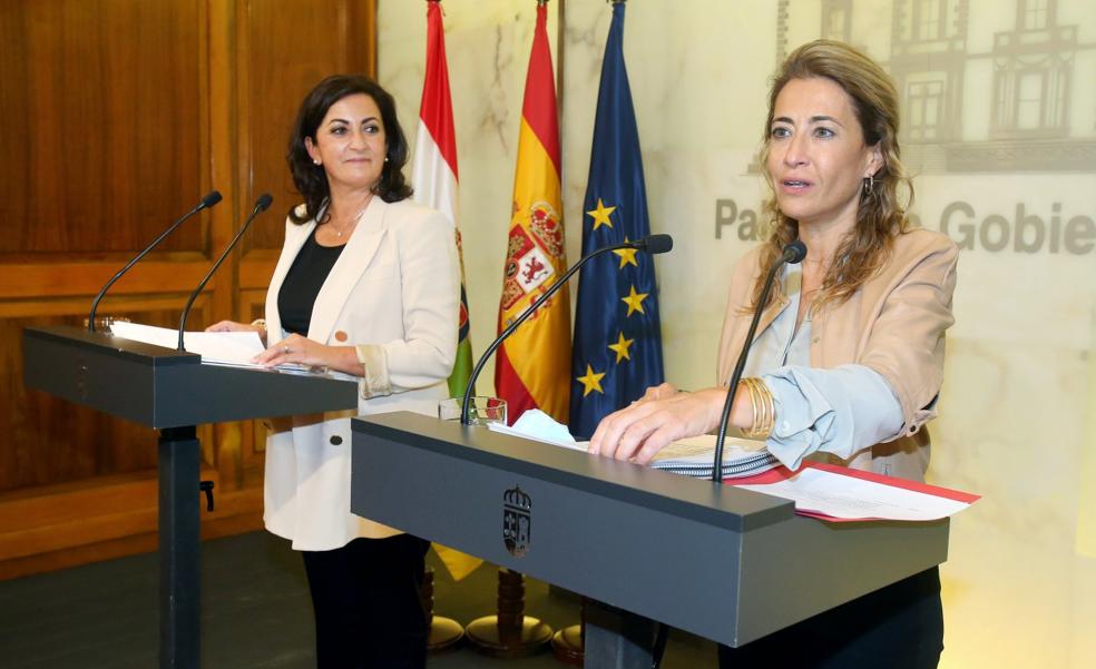 La ministra de Transportes apuesta por «el impulso de trasformación» de La Rioja, pero sin nuevos anuncios