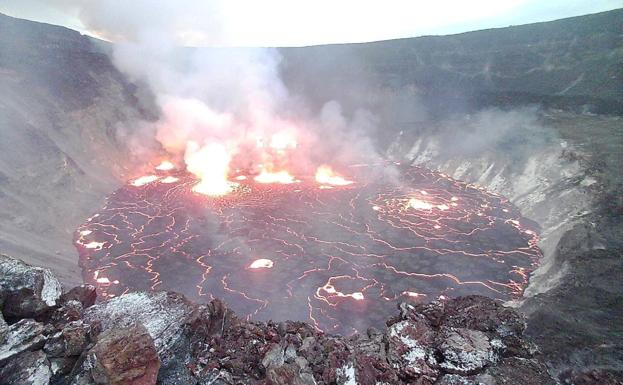 El volcán Kilauea entra en erupción