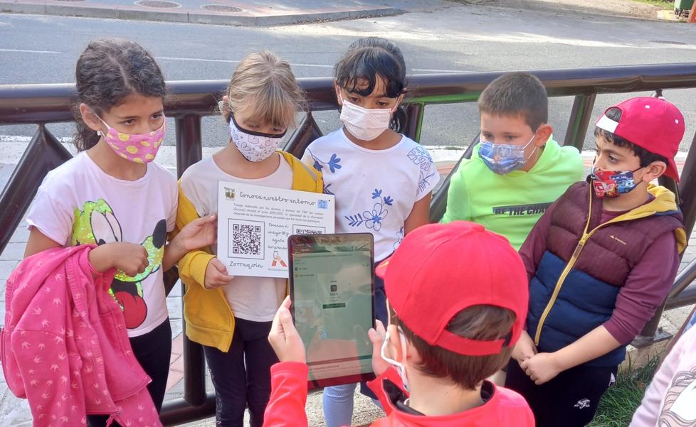 El colegio San Lorenzo de Ezcaray divulga pueblos y aldeas del entorno en un proyecto ApS