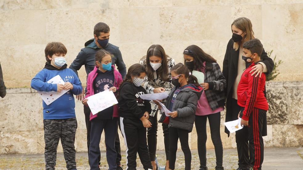 La reina Letizia clausura el seminario de la Lengua en San Millán de la Cogolla