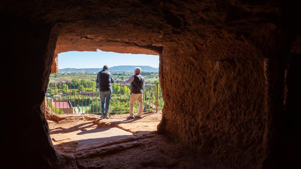 Así son las cuevas de Nájera