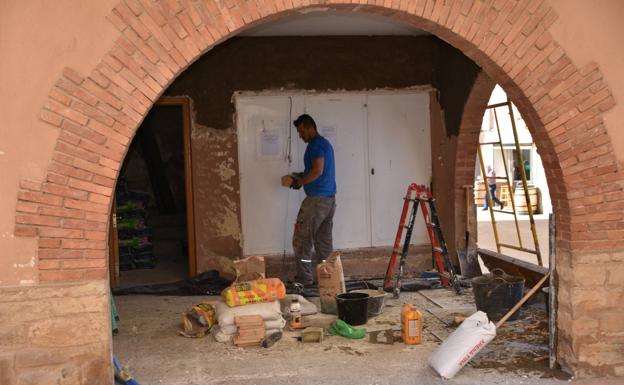 Comienzan las obras en el Ayuntamiento de Corera