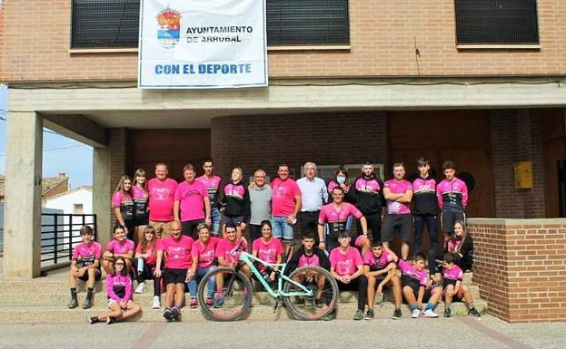 Arrúbal acoge el I Trofeo Escolar de BTT