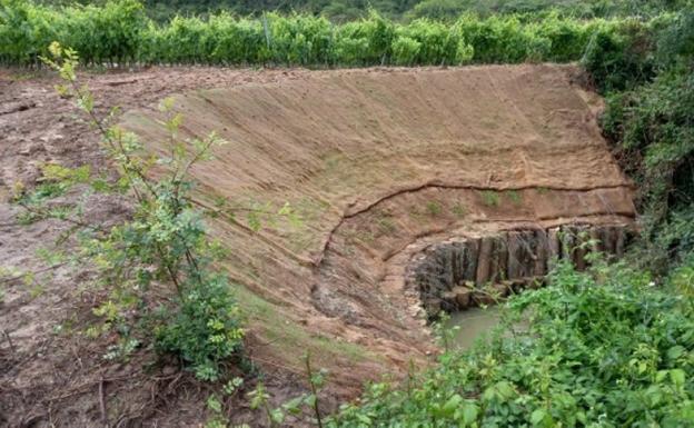 Acondicionada la ribera del río Mayor a su paso por Elciego