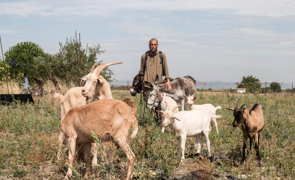 Pierre y sus animales se van por los cerros... de Guadarrama