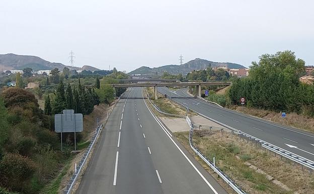 Lardero promueve la 'resurrección' de un puente inutilizado sobre la AP-68
