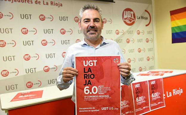 Izquierdo optará a la reelección como secretario general de UGT-Rioja