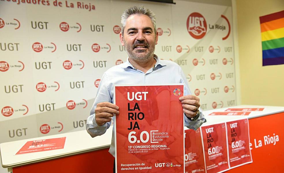 Izquierdo optará a la reelección como secretario general de UGT-Rioja