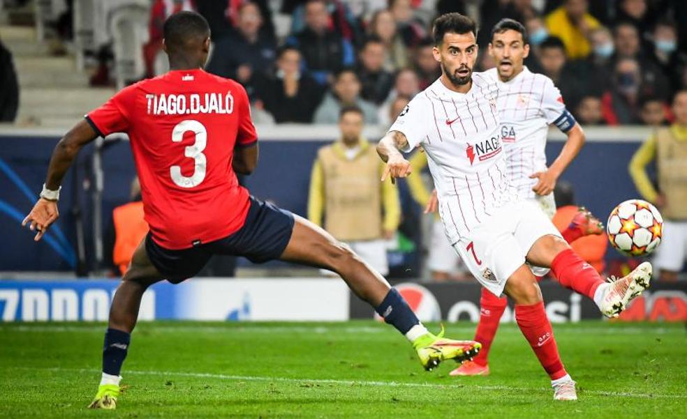 El Sevilla continúa abocado al empate en Champions