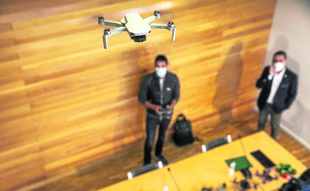 Los drones toman hoy Logroño con una jornada técnica y un espectáculo nocturno