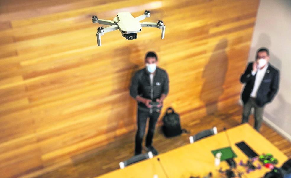 Los drones toman hoy Logroño con una jornada técnica y un espectáculo nocturno