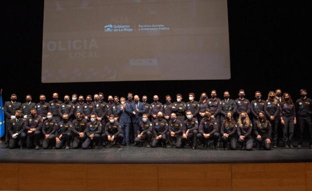 Entregadas las Medallas al Mérito de la Policía Local de La Rioja