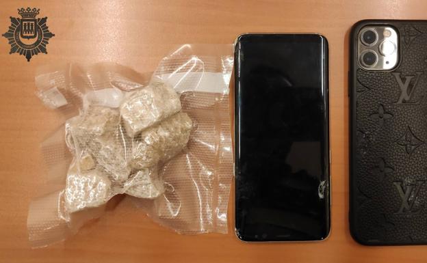 Detenido un individuo en Logroño con 89 gramos de cristal de metanfetamina