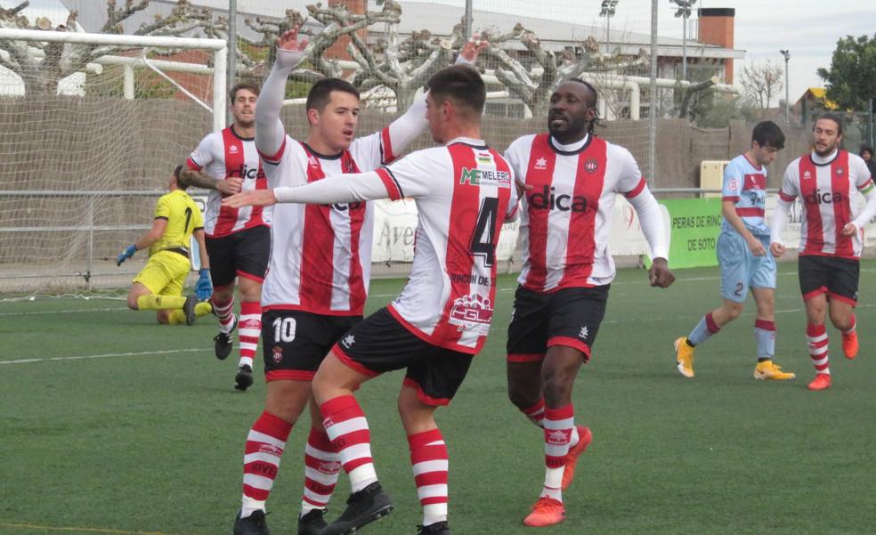 El River allana la victoria ante el Cenicero en los primeros minutos