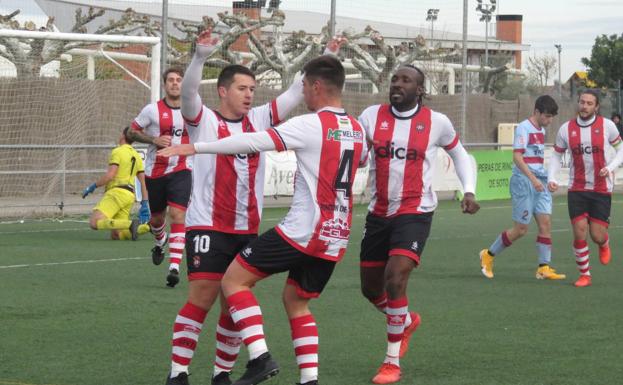 El River allana la victoria ante el Cenicero en los primeros minutos