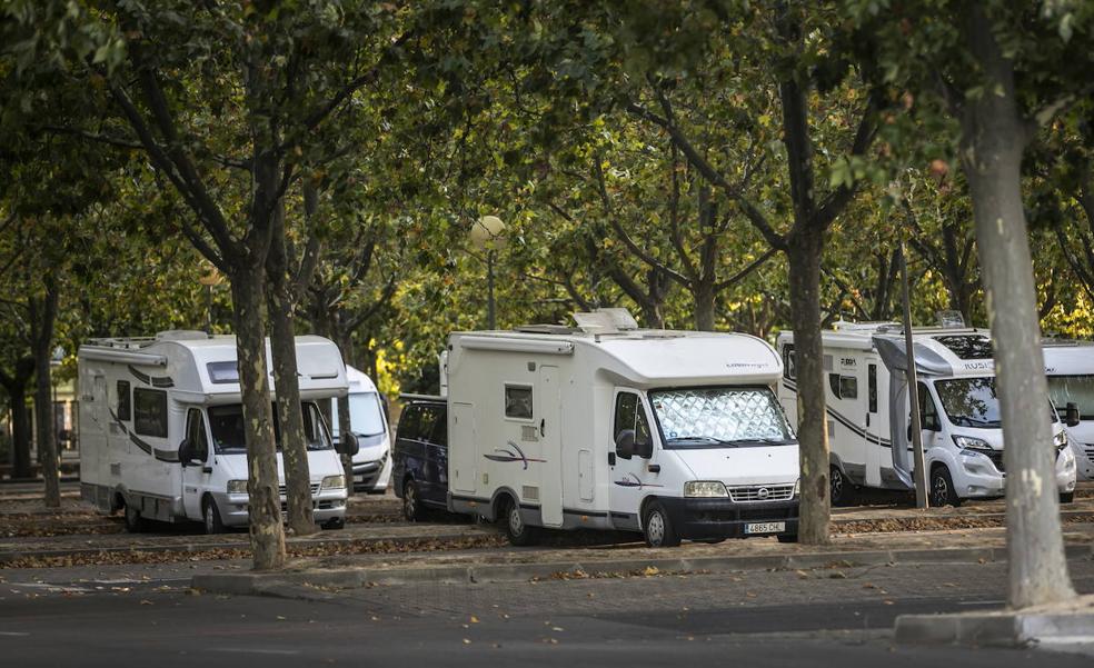 Iniciadas las obras del área de estacionamiento de autocaravanas de Nájera