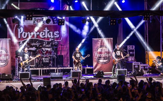 El grupo madrileño de rock Porretas actúa hoy en la sala Fundición de Logroño