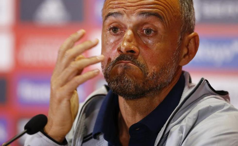 Luis Enrique: «Antes del partido duermo como un niño, después ni borracho»