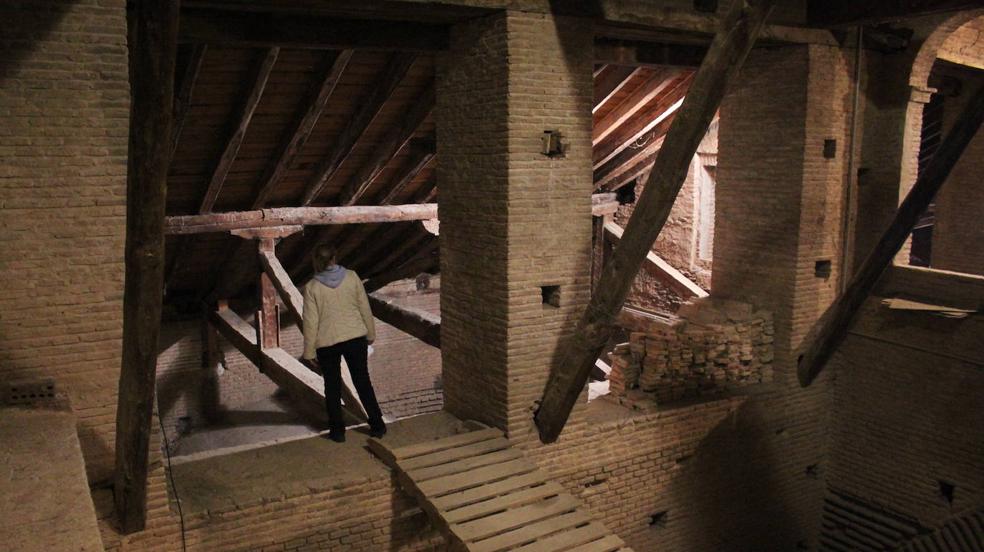 El templo alfareño de San Miguel plantea acondicionar un paseo turístico bajo sus cubiertas