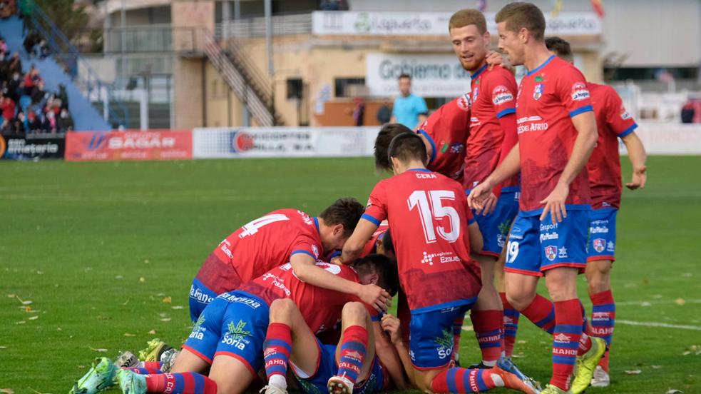 El Calahorra pasa por encima del Tudelano