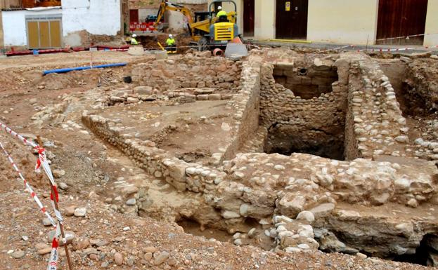 Cambios en la urbanización de Arrabal de Calahorra para conservar los restos del puente medieval