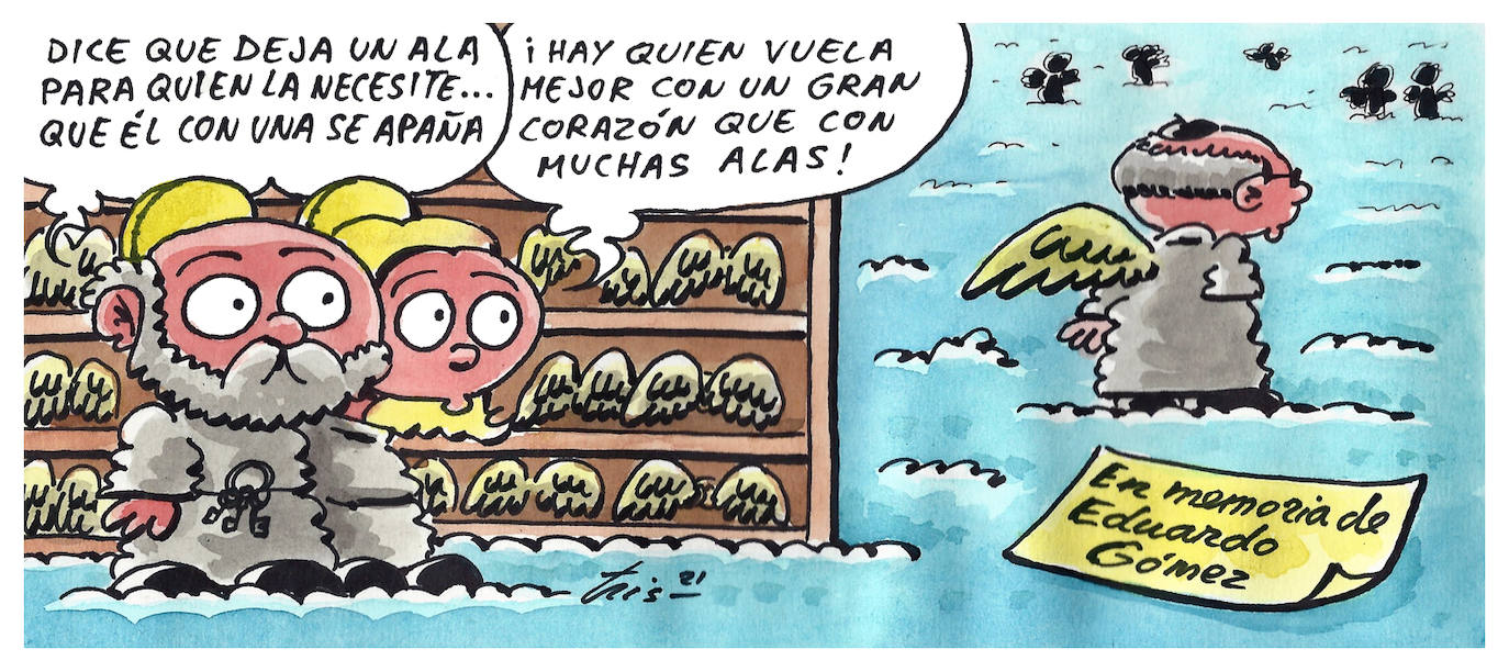 Eduardo Gómez, el logroñés que perdió un brazo y ganó a la memoria