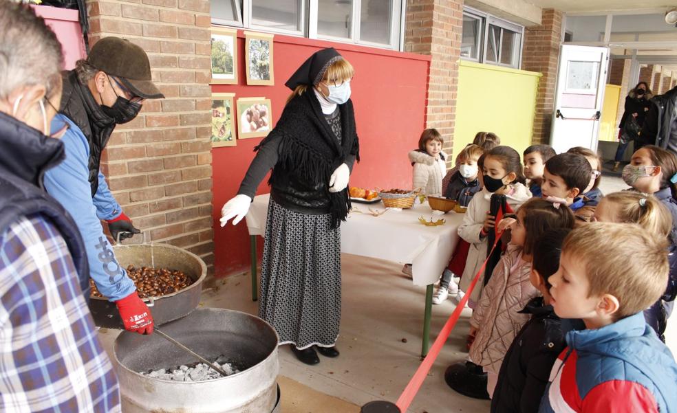 Castañada tradicional en el Delgado Calvete de Arnedo