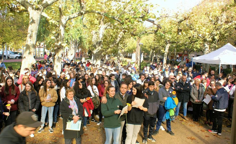 El Grupo Comunitario de Nájera retoma los actos del Día contra la violencia sobre la mujer