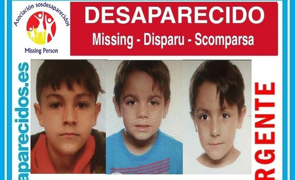 Desaparecen tres hermanos de 9, 7 y 5 años tras una visita de su madre