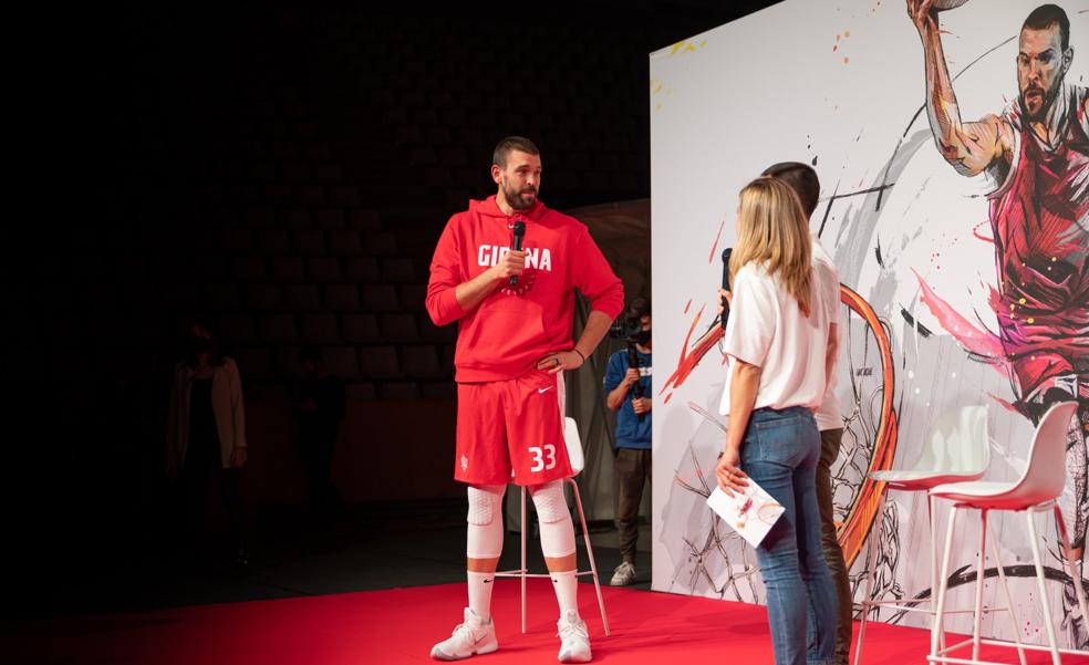 Marc Gasol, nuevo jugador del Bàsquet Girona