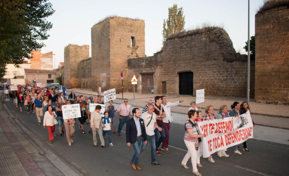 Hispania Nostra incluye las murallas de Santo Domingo en la 'Lista roja' del patrimonio