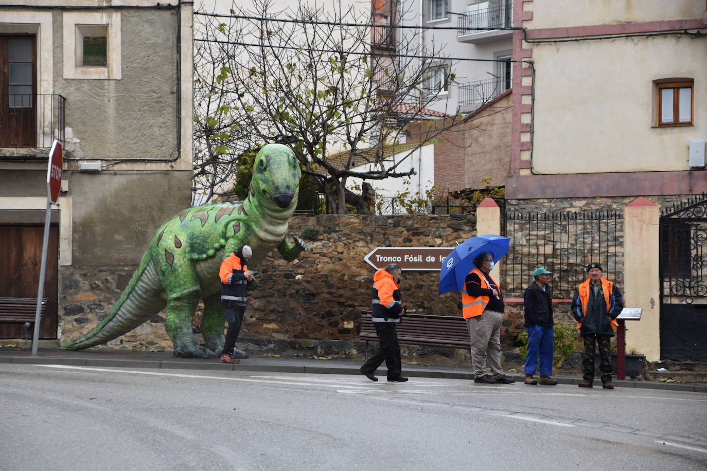 Igea acoge la Carrera entre Dinosaurios