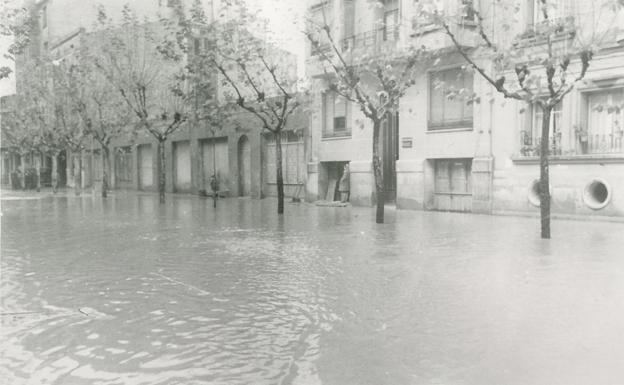 La Retina: un río por las calles de Logroño hace 60 años