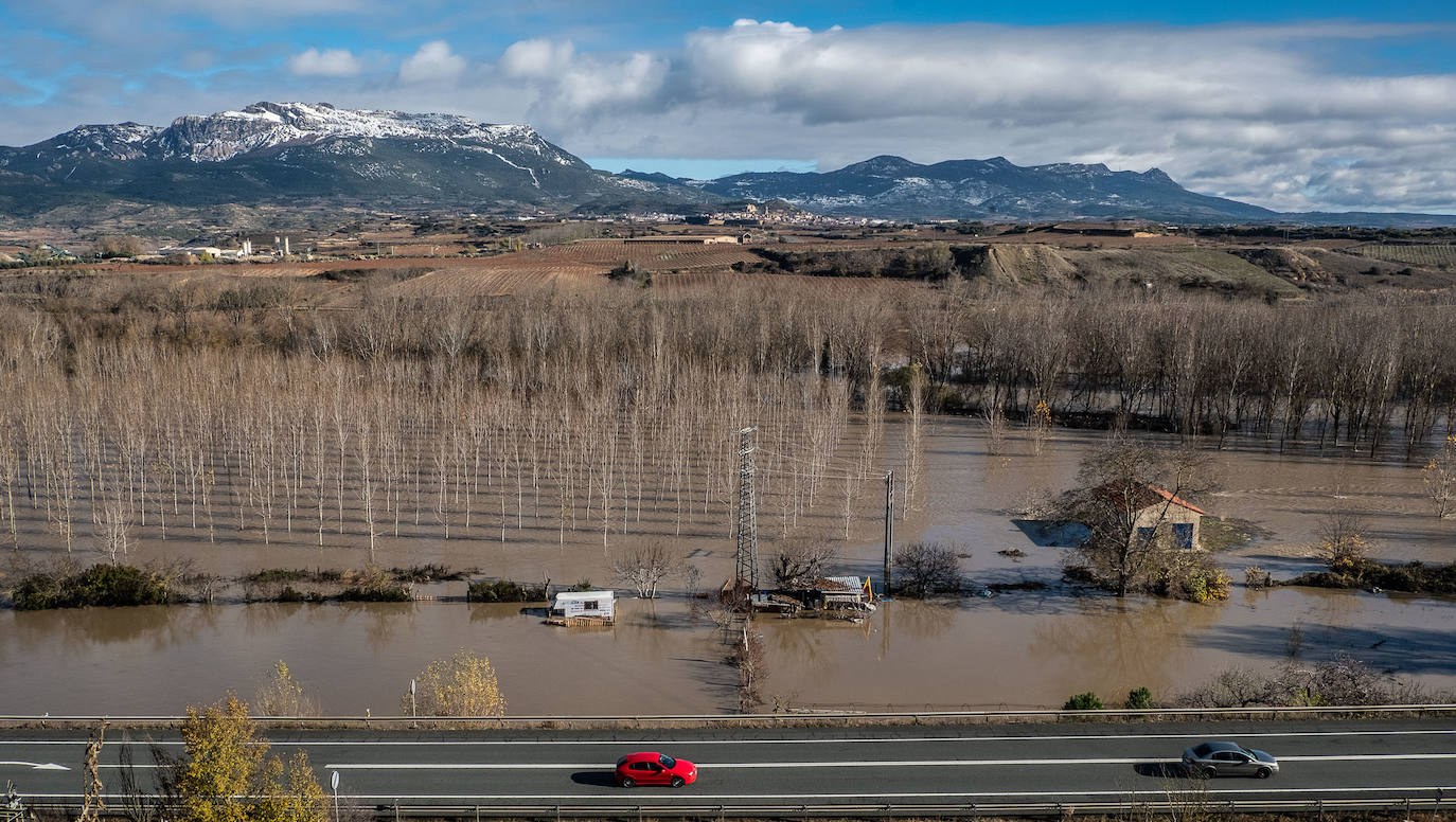 Crecidas del Ebro y del Tirón en el entorno de Haro