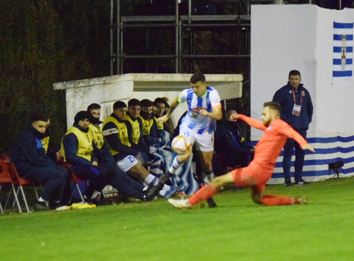 Un penalti apea al Náxara de la Copa