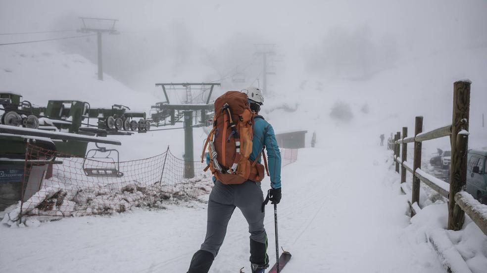 Valdezcaray se llena de nieve e inicia este sábado la temporada