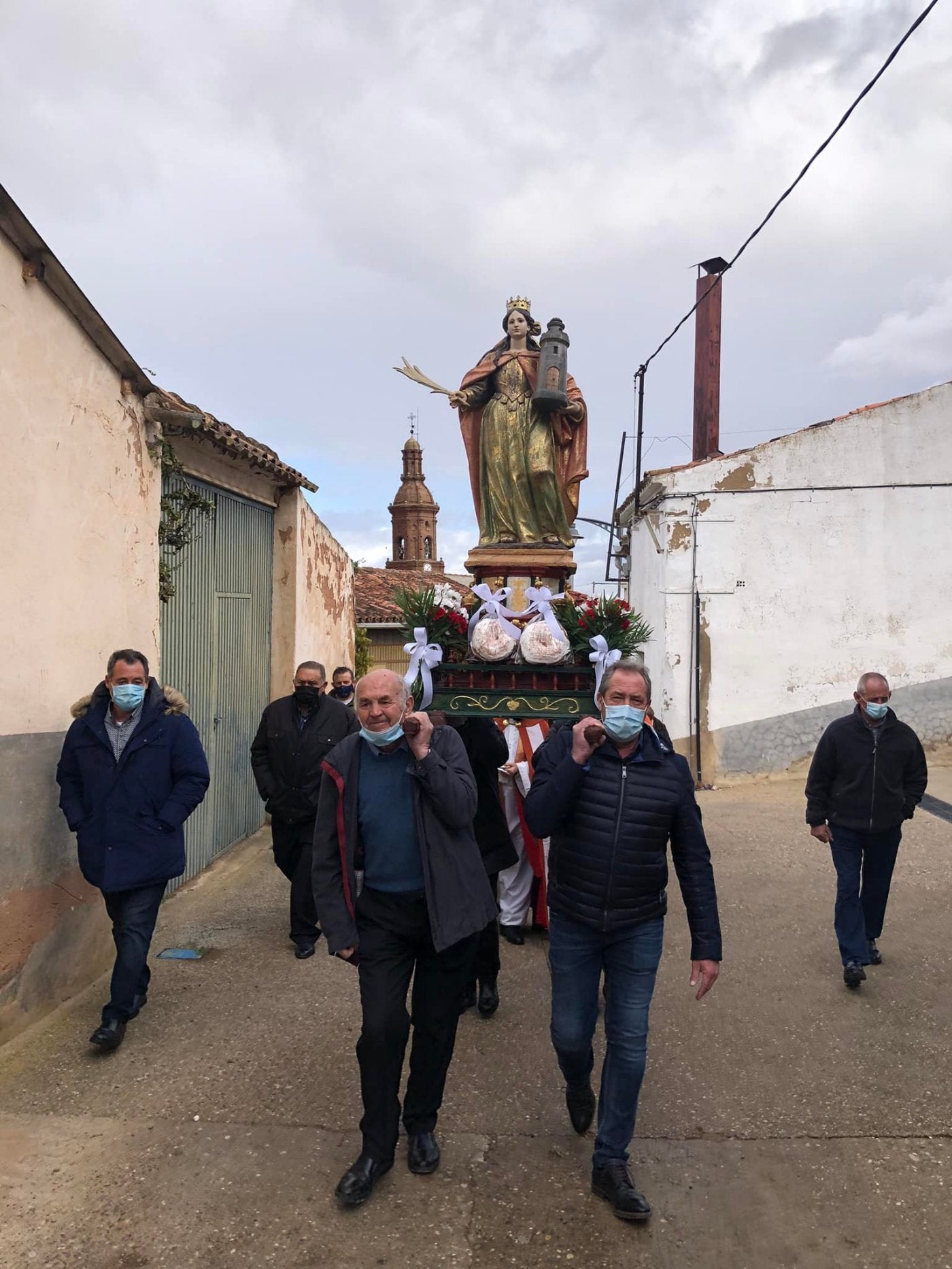 Tudelilla celebró las fiestas de Santa Bárbara