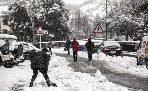 La Ibérica riojana entrará en aviso amarillo por nieve este miércoles